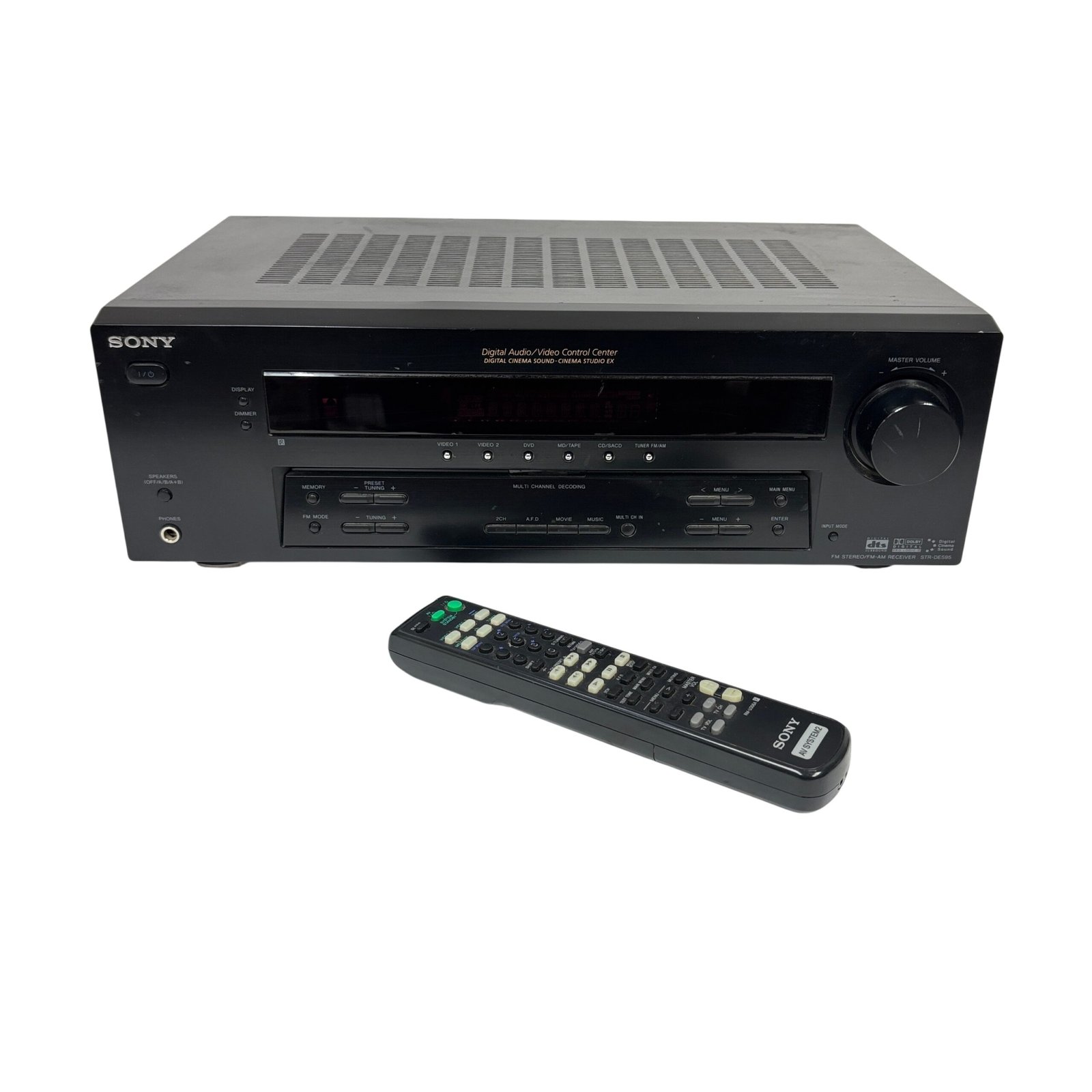 4915cfa2-54aa-4770-9f73-e27447ca2a28.jpg Sony 5.1 Channel Digital Audio / Video Control Center STR-DE595 - Image 1