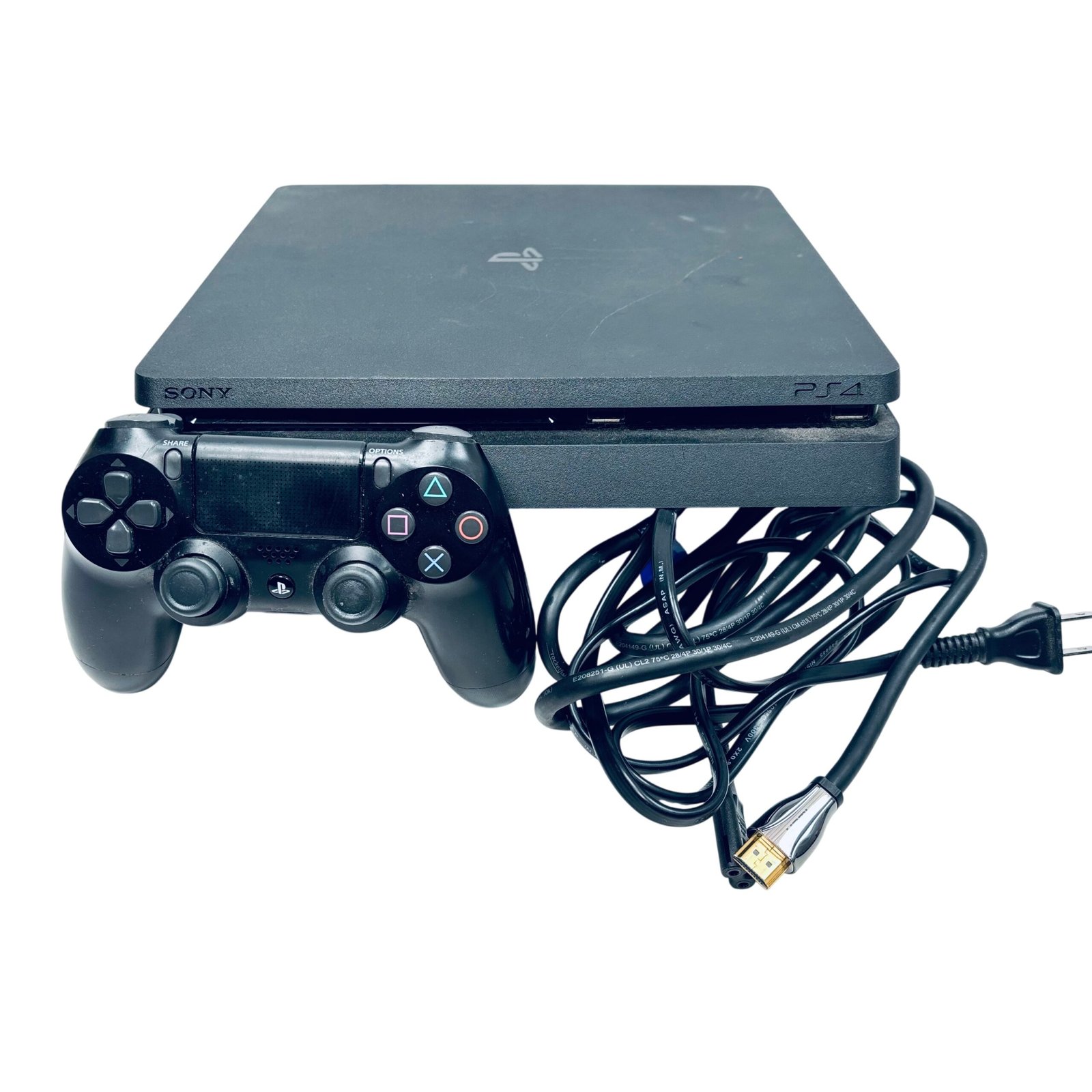 4e0f37d4-f1cb-4bbf-8375-dd31c43a384d.jpg Sony PlayStation 4 Slim CUH-2015A 500GB Video Game System 6369 - Image 1
