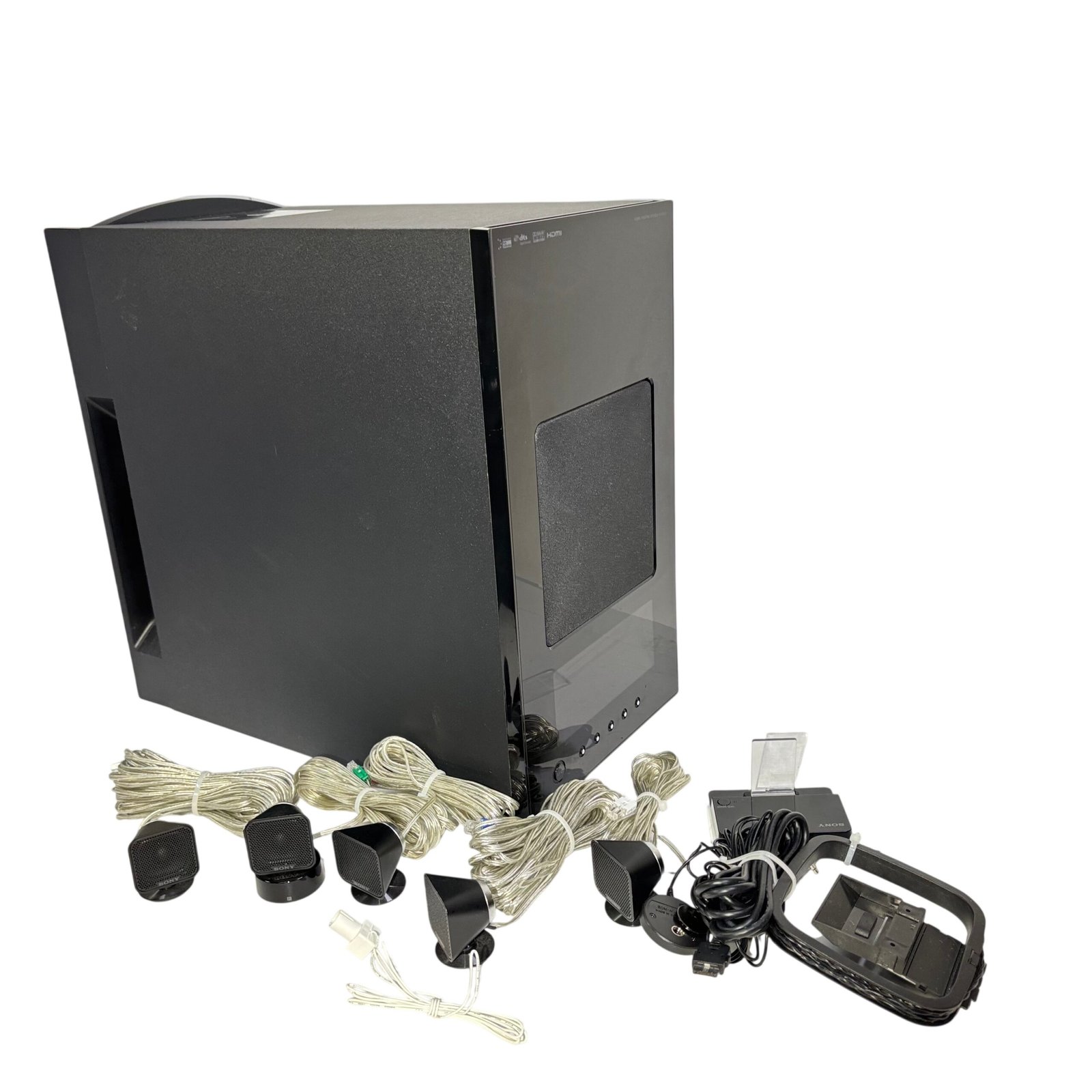 4f73118d-1ff7-4d01-9c73-235e96164f0d.jpg Sony SA-WIS100 5.1-Ch Surround Home Theater Speaker System - Local Pick-Up Only - Image 1