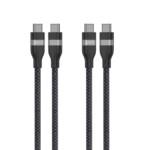 Anker USB-C to USB-C Cable (3 ft / 6 ft, 240W, Upcycled-Braided, 2-Pack)