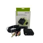 IOGEAR GCS82DPC 2-Port 4K Hybrid KVM Switch DisplayPort - USB-C - Audio