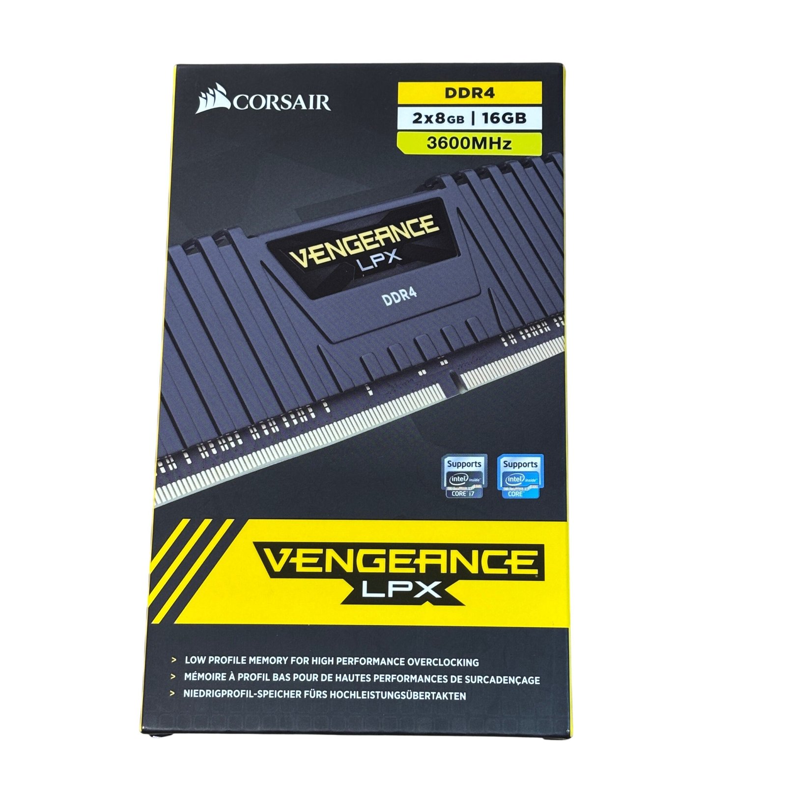 6c1a3d11-05b2-4c10-b807-17d5947857f2.jpg Corsair Vengeance LPX CMK16GX4M2B3200C16 DDR4 RAM 16GB (2x8GB) Internal HDD (2) - Image 1
