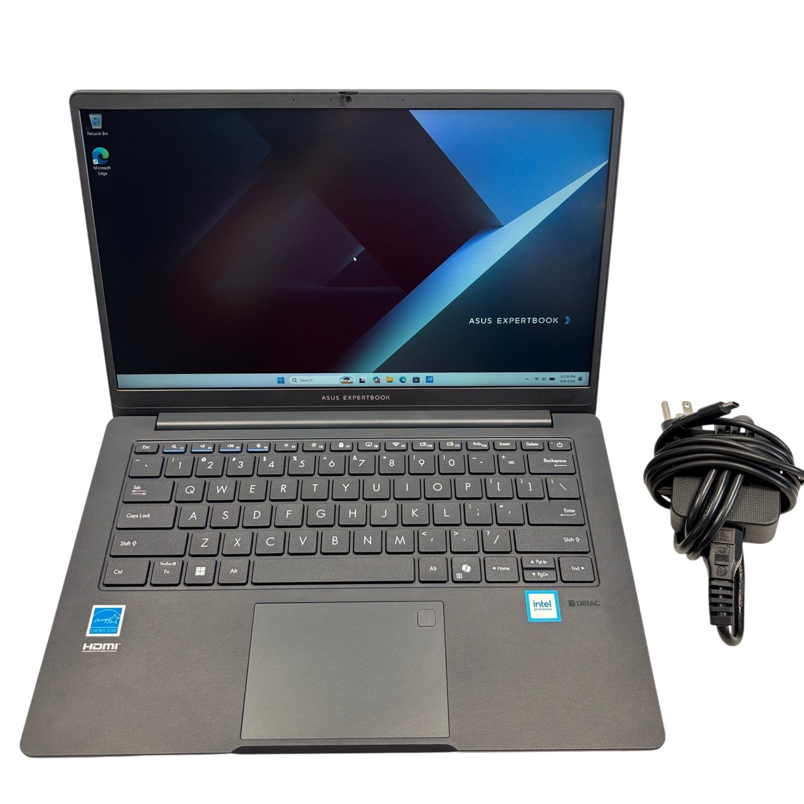 6cfed794-1b7f-41fd-bcd3-d823a2be8a00.jpg ASUS ExpertBook B1403CTA Windows 11 Pro Intel N150 0.8GHz 4GB RAM 128GB SSD 14" - Image 1