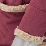 Men plus Size Winter Coat Lapel Long Sleeve Padded Leather Jacket Vintage Thicken Coat Sheepskin Winter Warm Fleece Jacket - Image 3