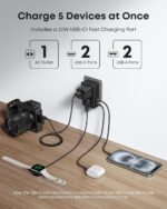 Anker Nano Travel Adapter (5-in-1, 20W, 1-Pack) and Anker Nano Charger (45W) with USB-C to USB-C Cable - Image 3