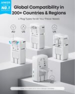 Anker Nano Travel Adapter (5-in-1, 20W, 1-Pack) - Image 2