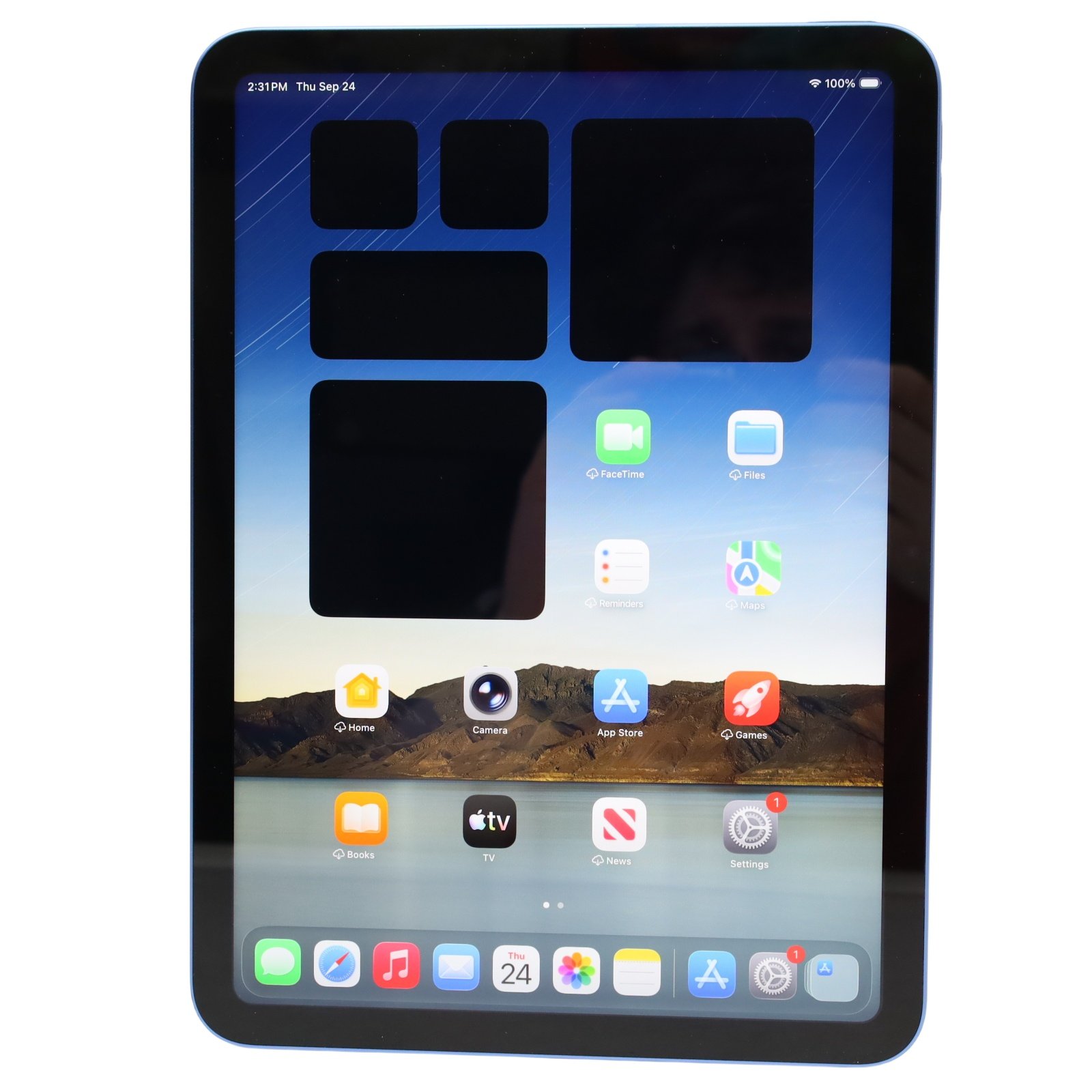 780370be-29da-4aa3-b567-e77d3351264b.jpg Apple iPad A16 11th Gen MD4A4LL/A 128GB Wi-Fi 11" Tablet - Blue - Image 1