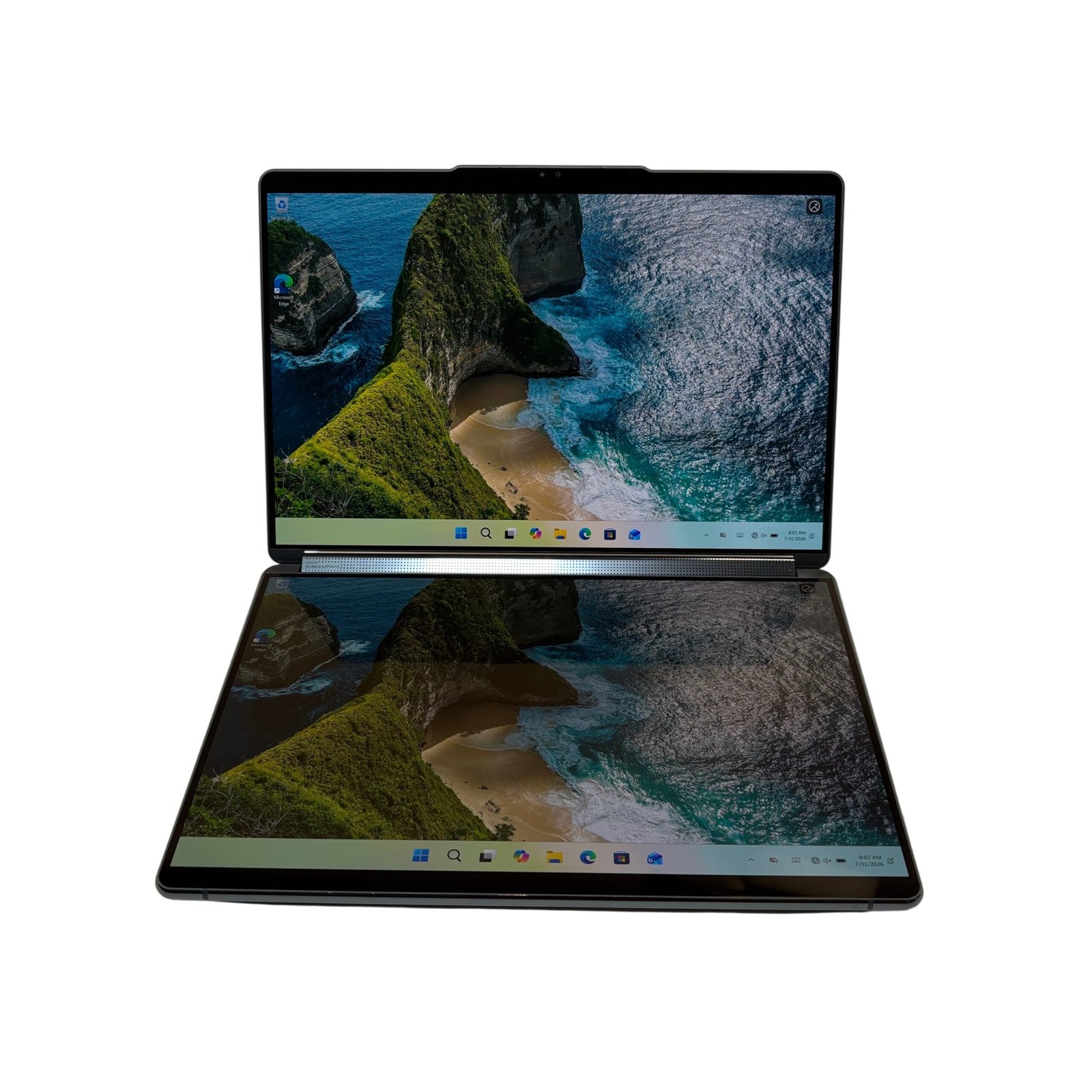 8162b6e2-64b2-434c-8f20-04a6c36fb410.jpg Lenovo Yoga book 9 13IMU9 Win 11 Core Ultra 7 155U 1.7GHz 16GB RAM 1TB SSD 13.3" - Image 1