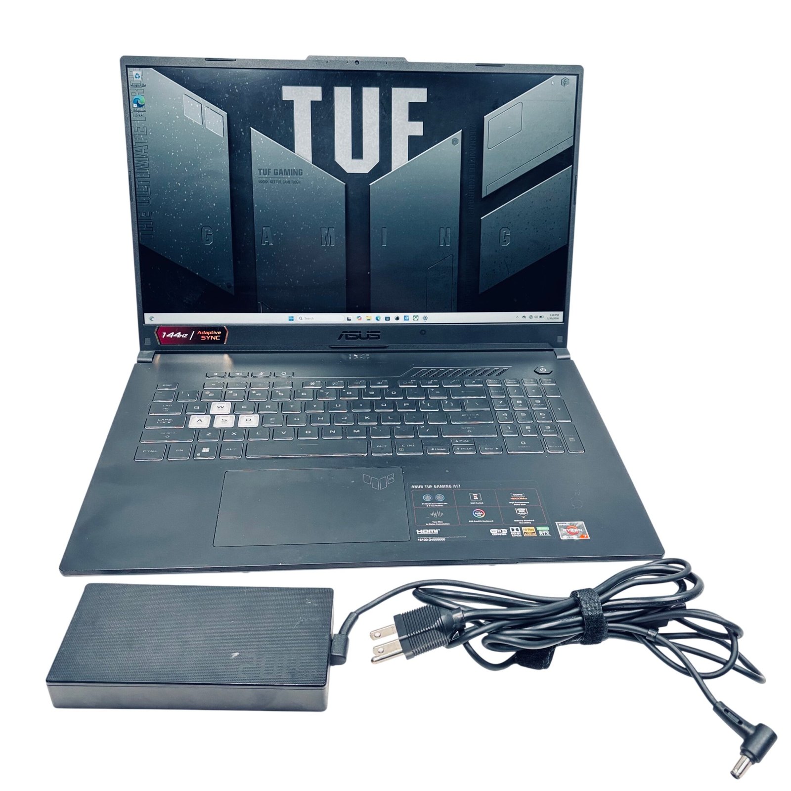 9e4ef15b-c5a1-4efa-ab0e-16c68468bb6a.jpg ASUS TUF Gaming A17 TUF707R AMD Ryzen 7 6800H RTX 3050 16GB RAM 512GB SSD 17.3" - Image 1