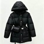 Stylish Women's Cinched-Waist Down Jacket – Latest 26SS Collection LH01