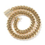 15mm Stainless Steel Miami Cuban Link Chain Iced Out CZ Box Clasp Necklace Fashion Hiphop Men Jewelry - Image 3