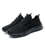 Breathable Mesh Running Shoes - Slip-On Design with MD Sole for Men and Women - Perfect for Sports & Leisure Activities in Spring/Summer/Fall - Image 5