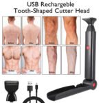 Long Handle Electric Back Shaver For Men USB Rechargeable Body Hair Removal Razor - Image 5