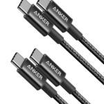 2-Pack New Nylon USB C to USB C Cable (3.3 ft 60W)