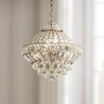 Vienna Full Spectrum Wallingford Antique Brass Chandelier 16" Wide French Crystal 6-Light - Image 2