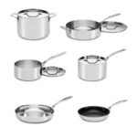 Cuisinart 10pc Custom-Clad 5-Ply Stainless Steel Cookware Set - Image 2