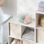 All Purpose Clear Storage Bin with Adjustable Divider Small - Brightroom - Image 2