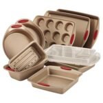 Rachael Ray 10 Piece Nonstick Bakeware Set with Handle Grips
