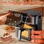 2-in-1 Air Fryer Grill Combo 7.5 QT - Image 2