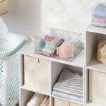 All Purpose Clear Storage Bin with Adjustable Divider Large - Brightroom - Image 2