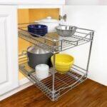 Lynk Professional 14x21" Slide Out Double Shelf Under Cabinet Organizer - Image 2