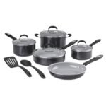 Cuisinart 11pc Advantage Ceramic Nonstick Cookware Set Black