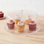 12" Plastic Cake Tray with Lid - Room Essentials - Image 2