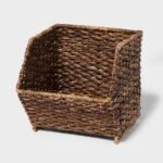 Woven Abaca Open Front Crate - Brightroom