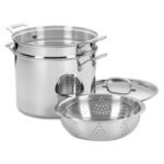 Cuisinart Chef's Classic 12qt Stainless Steel Pasta/Steamer Set - 77-412: Kitchen Cookware Set, Dishwasher-Safe - Image 2