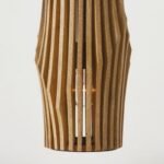 Capital Lighting Archer 1-Light Pendant in Light Wood/Matte Black - Image 2