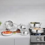 Cuisinart 12pc Pure Clad Triple Ply Stainless Steel Cookware Set - Image 2