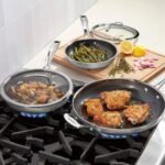 Cuisinart 6pc (8" ,10"and 12") FusionPlus Stainless Steel Skillet Set with Lids - Image 2
