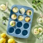 12ct Silicone Muffin Pan Blue - Figmint - Image 2
