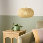 Bamboo Woven Pendant Light - Room Essentials - Image 2