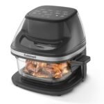 Cuisinart ClearView 4qt Glass Basket Air Fryer AFC-4 Black