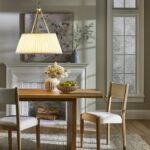 Pendant with Pleated Shade Ceiling Light White - Threshold designed with Studio McGee - Image 2