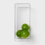 Small Narrow Fridge and Pantry Organizer Bin - Brightroom 10.5 Depth - Image 2