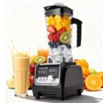 72oz Professional Countertop Blender for Smoothies, 1400W High Speed