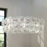 Possini Euro Design Filoli 34.5" Modern Pendant Chandelier 8-Light Gold Satin Bronze - Image 2