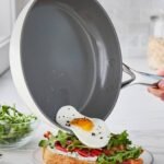 GreenPan GP5 Hard Anodized Healthy Ceramic Nonstick 2pc 9.5" and 11" Frypan Set PFAS-Free - Cloud Cream - Image 2