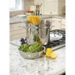Cuisinart Chef's Classic 12qt Stainless Steel Pasta/Steamer Set - 77-412: Kitchen Cookware Set, Dishwasher-Safe