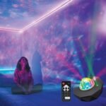 LED Galaxy Projector Laser Star Lights with Remote Black - West & Arrow