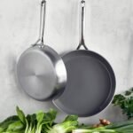 GreenPan GP5 Stainless Steel 5-PLY Healthy Ceramic Nonstick 2pc FryPan Set 10" & 12" PFAS-Free - Image 2