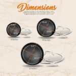 NutriChef Nonstick Tri Ply Copper Kitchen Cookware Pan Set, 6 Piece - Image 2