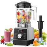 Teendow 1800W Countertop Blender for Kitchen with 70 oz BPA-Free Pitcher