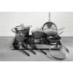 Granitestone Armor Max 14-Pc Ultra Durable Nonstick Cookware Set with Utensils - Image 2