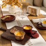 Set of 3 Ramekin Sour Cream/Tan/Red - Hearth & Hand with Magnolia - Image 2