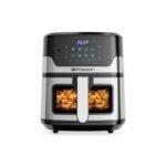 Emerson Smart Voice 5.3qt 6-in-1 Air Fryer Black