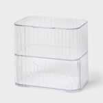 Washer Pod and Dryer Sheet Storage Bin Clear - Brightroom