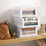 3pk Stackable Closet Storage Bins - Brightroom - Image 2